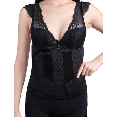 Black Elastic Postpartum Belly Abdominal Shaping Belt Waist Shaper Cincher Corset Wrap Shapewear