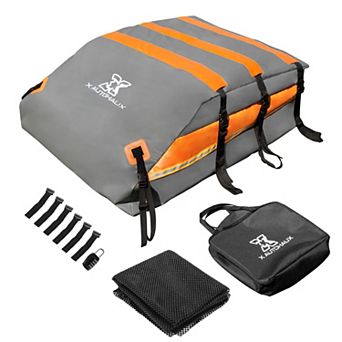 1 Set Car Roof Bag Luggage Carriers For Cars With Or Without Rack Anti-slip Mat 6 Door Hooks Set