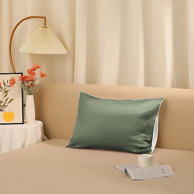 Silk Pillowcase For Hair And Skin Standard Set Of 2 Soft Smooth With Envelope Closure