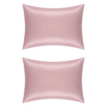 Silk Pillowcase For Hair And Skin Standard Set Of 2 Soft Smooth With Envelope Closure