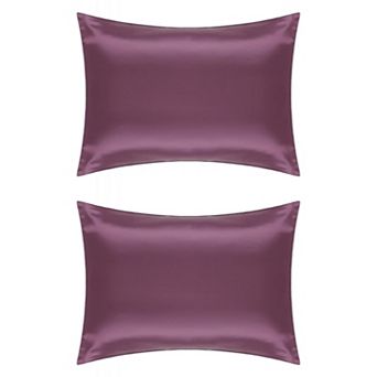 Silk Pillowcase For Hair And Skin Standard Set Of 2 Soft Smooth With Envelope Closure