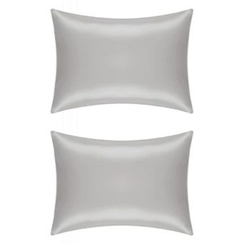 Silk Pillowcase For Hair And Skin Standard Set Of 2 Soft Smooth With Envelope Closure