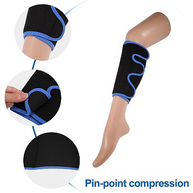 Adjustable Calf Compression Brace For Running Meniscus Tear Arthritis Joint Pain Ease Spandex