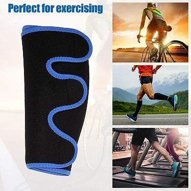Adjustable Calf Compression Brace For Running Meniscus Tear Arthritis Joint Pain Ease Spandex
