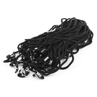 Glasses Spectacles Sports Adjustable Holder Strap String Black 20 pc