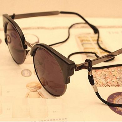Glasses Spectacles Sports Adjustable Holder Strap String Black 20pcs