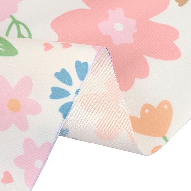 Rectangle Tablecloth Floral Waterproof Table Cover For Dining Room Outdoor