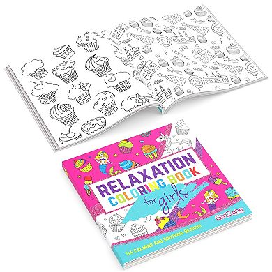 Relaxation Coloring Book for Kids Ages 4+, Arts and Crafts for Teen Girls