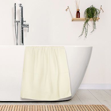 Medium Waffle 2 Pack Cotton Bath Towel Set Soft Absorbent Quick Drying Bathroom Towels