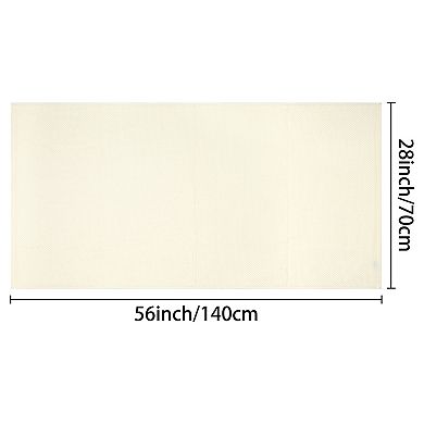 Medium Waffle 2 Pack Cotton Bath Towel Set Soft Absorbent Quick Drying Bathroom Towels