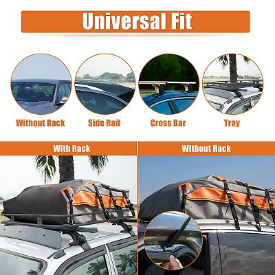 Roof bag without rack on sale