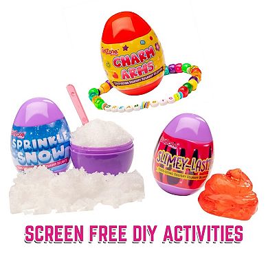 Girlzone 10 Pre-filled Egg-citing Squashy Delights With Surprise Toys