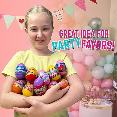 Girlzone 10 Pre-filled Egg-citing Squashy Delights With Surprise Toys