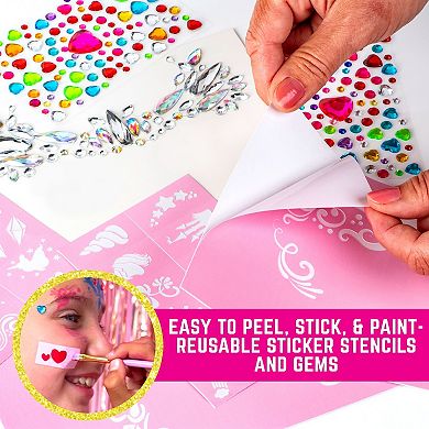 Unicorn And Jewels Face Painting Kit, Fun Face Paint Set