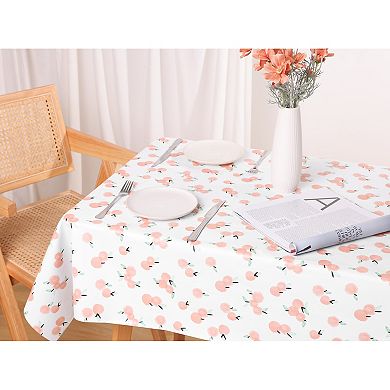 2 Pack Rectangle Tablecloth Wrinkle-Resistant Waterproof Table Cover Dining 35" x 35"