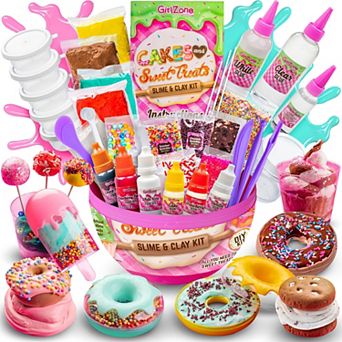 Cakes & Sweet Treats Slime Kit, Scented Slime For Kids And Slime Butter
