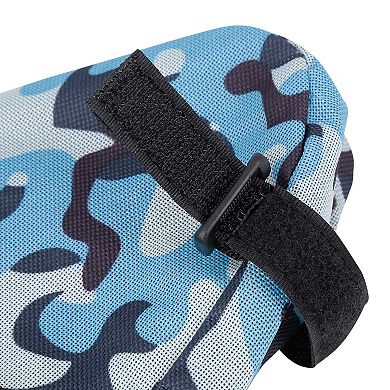 16x14x4cm Bike Saddlebag Bicycle Frame Bag Tool Pouch Pack Storage Bag Camouflage Blue