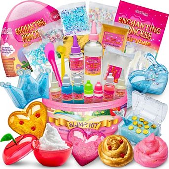Girlzone Enchanting Princess Fairytale Diy Slime Kit