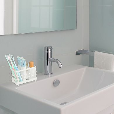 Toothbrush Holder, Toothpaste Holder Stand, Bathroom Kitchen Accessories Organizer