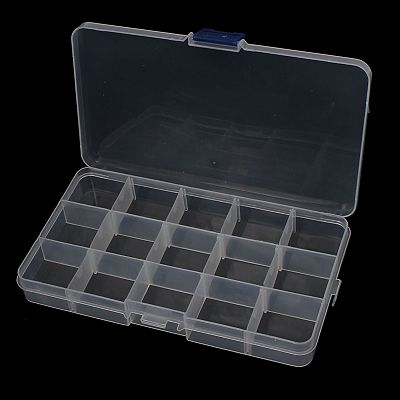 clear plastic fishing lure boxes factory IFAMIO Storage Case Container for Tackle Organizer Box with Dividers for Jewelry Beads Collection : Sports & Outdoors A sturdy tackle box feels good in your hand rather than flimsy Plastic Case Fishing Lure Bait