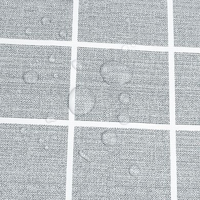 2 Pack Rectangle Tablecloth Wrinkle Resistant Waterproof Table Cover Dining 47" x 47"