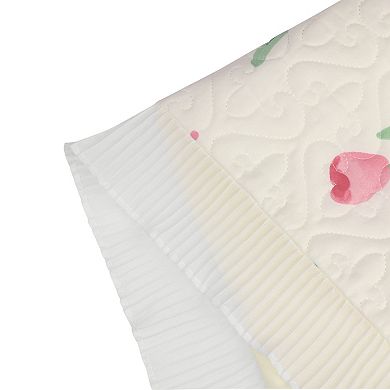 Cotton Pillowcase Set Of 4 Ruffle Trim Envelope Closure Pillow Covers