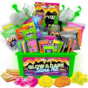Tropical Glow in The Dark Slime Kit to Make Neon Slime, Ideal