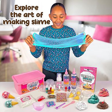 Ice Cream Slime Kit, Amazing Ice Cream Slime Making Kit