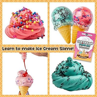 Ice Cream Slime Kit, Amazing Ice Cream Slime Making Kit