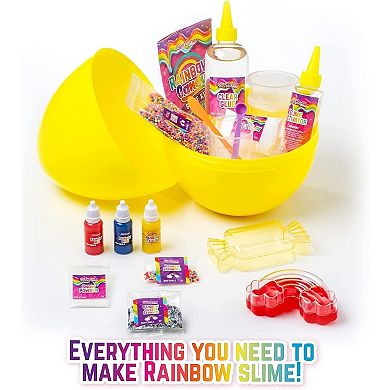 Rainbow Candy Slime Kit, Amazing Slime Kit To Make Rainbow Slime And Cloud Slime