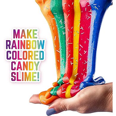 Rainbow Candy Slime Kit, Amazing Slime Kit To Make Rainbow Slime And Cloud Slime