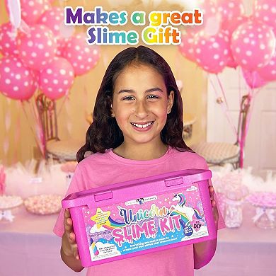 Magical Glow Unicorn Slime Kit, Unicorn Toys with Galaxy Slime, Holiday Gifts