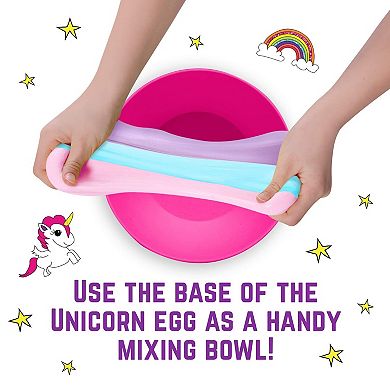 Sparkly Unicorn Egg Surprise Slime Kit for Girls, Fun Sensory Toys for Kids