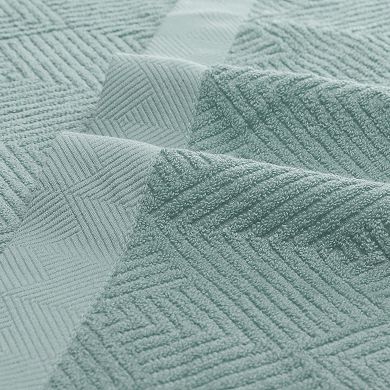 2 Pack Cotton Bath Towels, Quicker to Dry and Lightweight Towels for Bathroom 28" x 56"