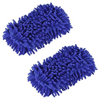 Chenille Wash Gloves Microfiber Washing Sponge Mitten Dry Duster for Daily Cleaning