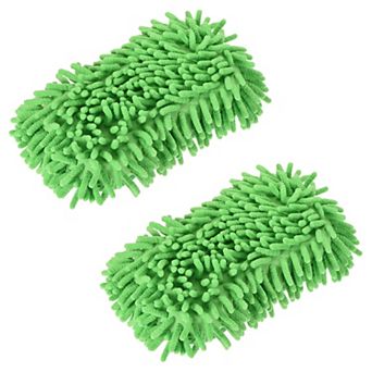 Chenille Wash Gloves Microfiber Washing Sponge Mitten Dry Duster for Daily Cleaning