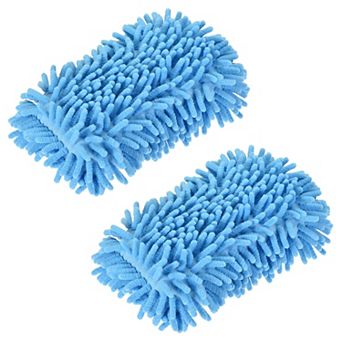 Chenille Wash Gloves Microfiber Washing Sponge Mitten Dry Duster for Daily Cleaning