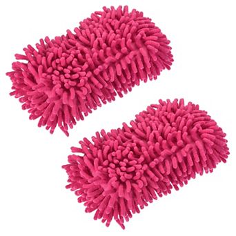Chenille Wash Gloves Microfiber Washing Sponge Mitten Dry Duster for Daily Cleaning