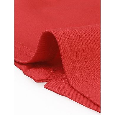 Women's Ruched Front V Neck Asymmetrical Hem Drawstring Crop Tops