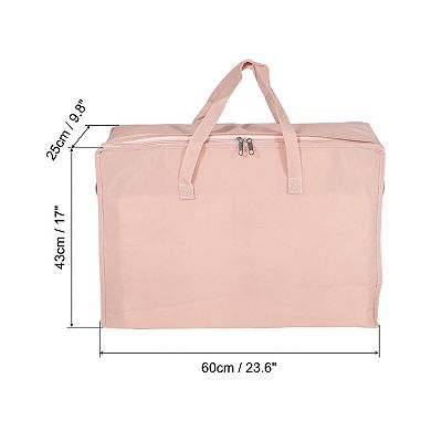 Closet Storage Bags, Waterproof Foldable Clothes Blankets Organizer Bag With Handles