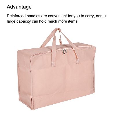 Closet Storage Bags, Waterproof Foldable Clothes Blankets Organizer Bag With Handles