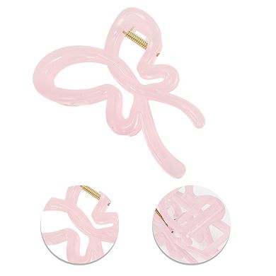 Fashion Elegant Bow Hair Clips Hairdo Clip For Women 4.13"x2.76"x1.97" 1 Pcs
