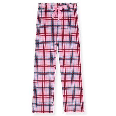 Sleep On It Girls 2-Piece Woven Flannel Plaid Pajama Sets