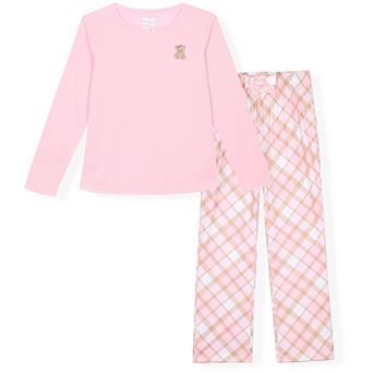Sleep On It Girls 2 pc Plaid Pajama Sets