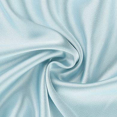 Sliky Satin Zippered Breathable Bedroom Pillowcases Eye Mask Set Of 2 20" X 40"