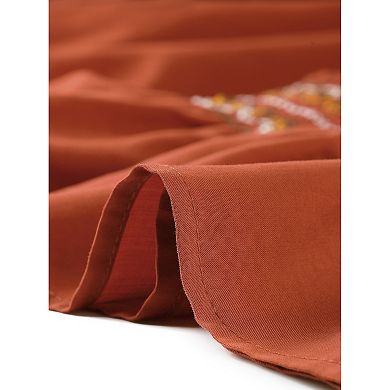 2 Packs Peplum Top For Women's Half Sleeve Smocked Waist Blouses