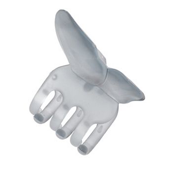 Fashion Frosted Butterfly Half-tied Hair Clips For Women 3.35"x1.77"x2.17"