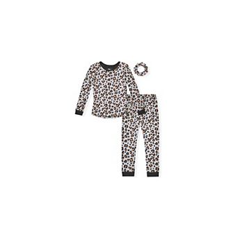 Sleep On It Girls 2 pc Super Soft Jersey Snug-Fit Pajama Top and Pajama Pant Set