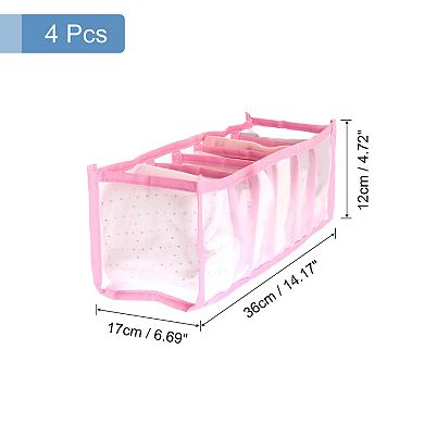 Underwear Drawer Organizer, Closet Organizers And Storage Bins For Storing Socks, Underpants, Ties