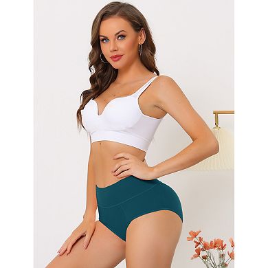 3 Packs Women's Cotton High Waist (available In Plus Size), Tummy Control Underwear